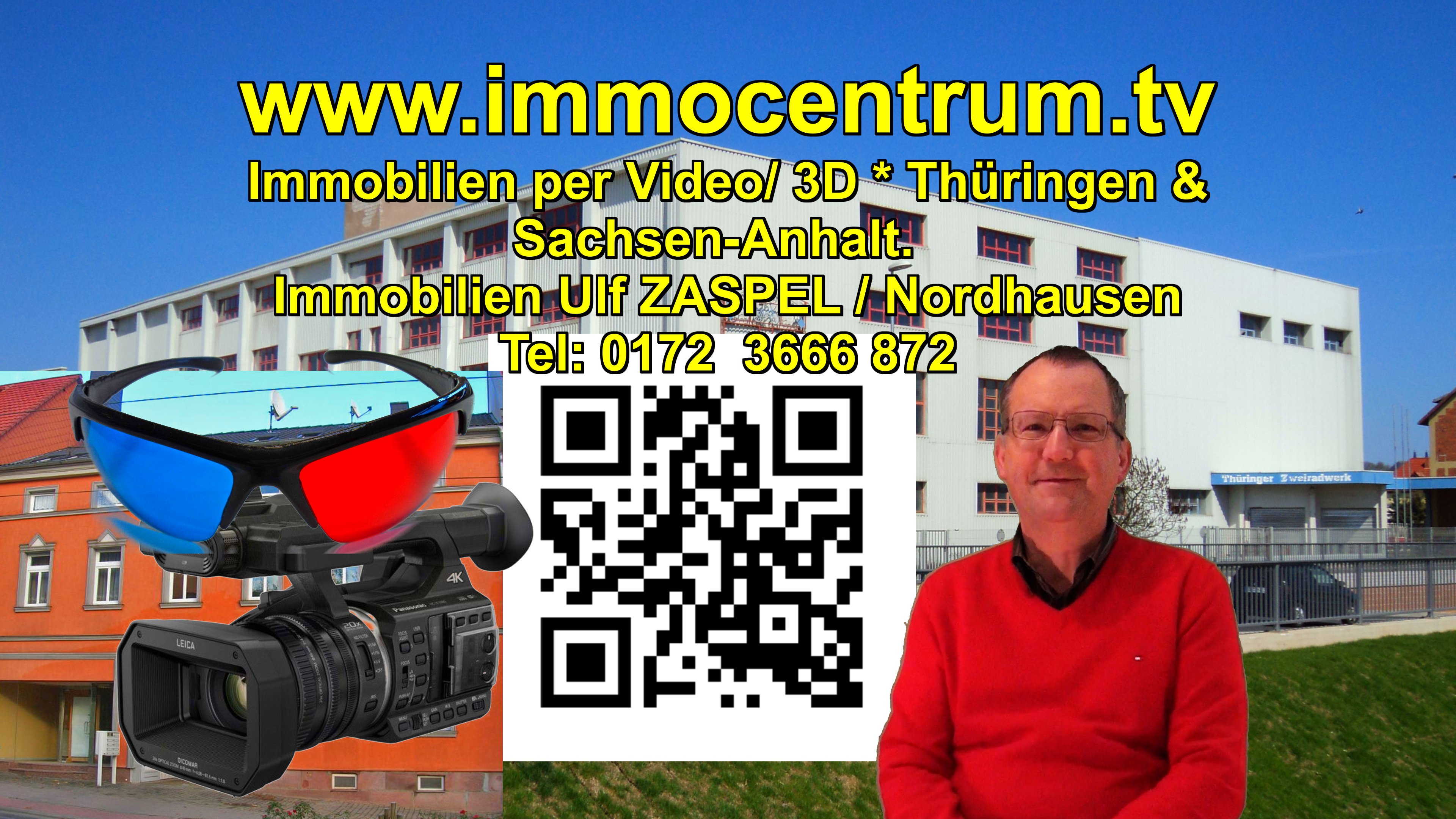 Immobilien Ulf Zaspel in Nordhausen / Thüringen * Wohnungen * Häuser * Gewerbeimmobilien